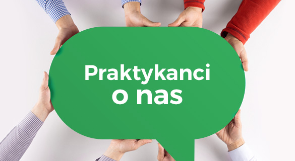 Praktykanci o nas