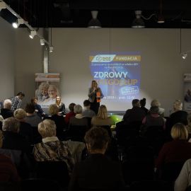 ‘Healthy Spine’ – a free health conference for seniors organised by  the DOZ Dbam o Zdrowie Foundation